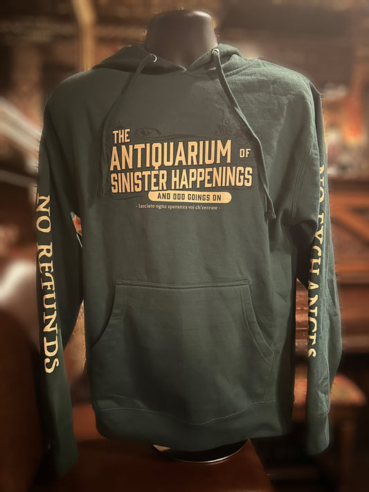 - the antiquarium pullover hoodie -